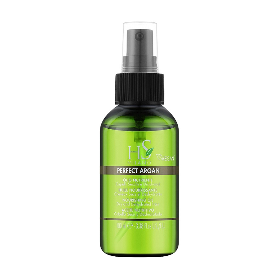 Живильна арганова олія для волосся Hs Milano Perfect Argan для сухого та пошкодженого волосся, 100 мл
